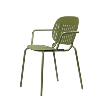 Si-Si Barcode Armchair with Armrests SCAB