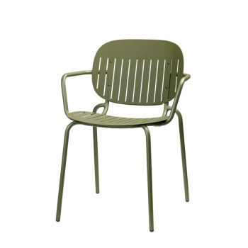 Si-Si Barcode Armchair with Armrests SCAB