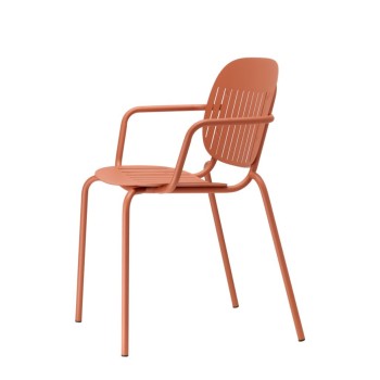 Si-Si Barcode Armchair with Armrests SCAB