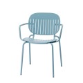 Si-Si Barcode Armchair with Armrests SCAB