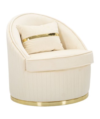 SPACE PLUS CREAM ARMCHAIR