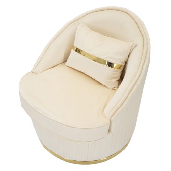 SPACE PLUS CREAM ARMCHAIR