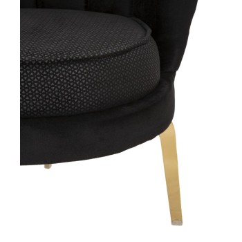 VIENNA PLUS BLACK ARMCHAIR