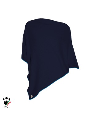 WOVEN CASHMERE PONCHO