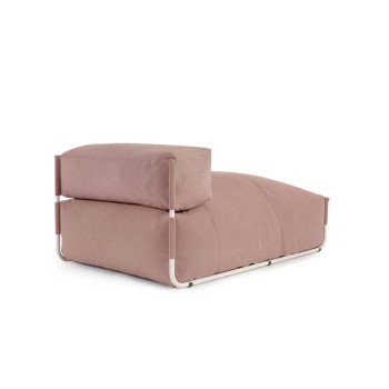 Pouf divano modulare longue outdoor Square