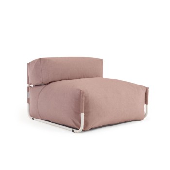 Pouf divano modulare schienale 100%outdoor Square