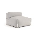 Pouf modular sofa backrest 100%outdoor Square