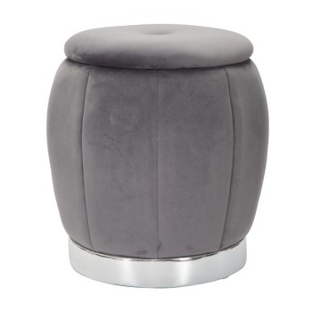 PUFF/CONTAINER PARIS GRAY/SILVER