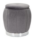 PUFF/CONTAINER PARIS GRAY/SILVER