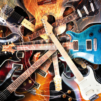 Picture ELECTRIC GUITARS G1494 PINTDECOR