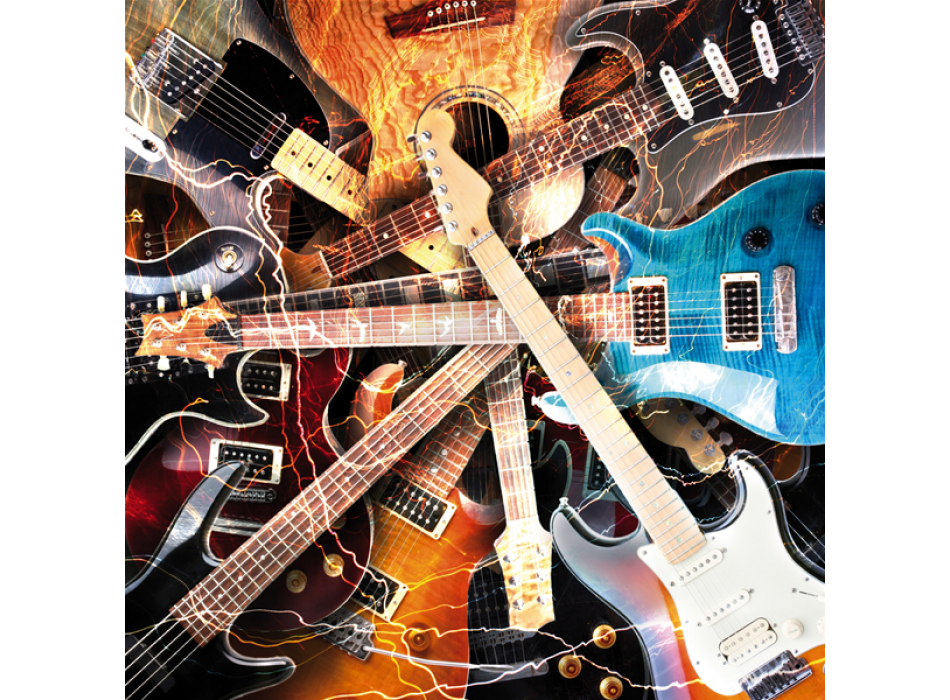 Picture ELECTRIC GUITARS G1494 PINTDECOR