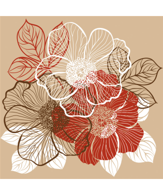 Framework GRAPHIC FLOWER G1154 PINTDECOR