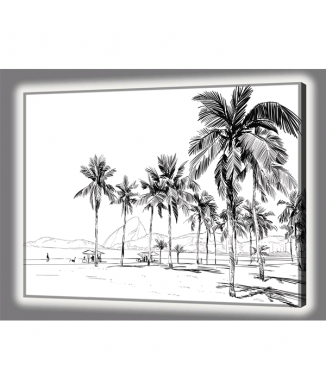 Picture BRIGHT PALMS GL4522 PINTDECOR