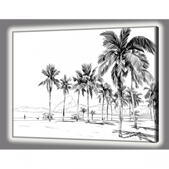 Picture BRIGHT PALMS GL4522 PINTDECOR