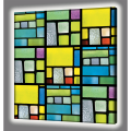 BRIGHT PICTURE SQUARES GL4538 PINTDECOR