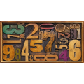 Quadro WOOD NUMBERS G2182 PINTDECOR