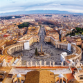 Painting PIAZZA SAN PIETRO G2138 PINTDECOR