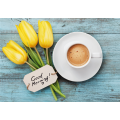 Framework TULIPS AND COFFEE G2722 PINTDECOR