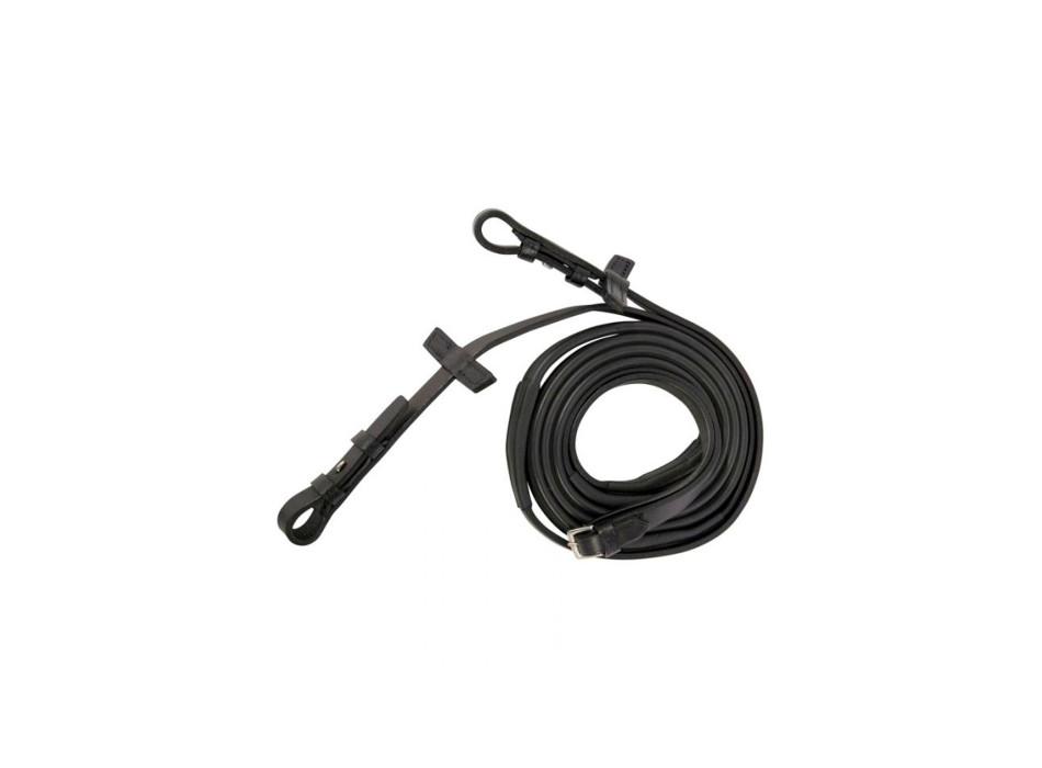 Slimline Rubber Reins (1/2") with Hooks