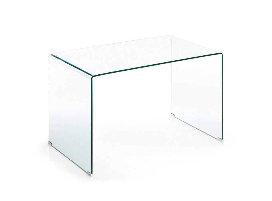 Burano desk 125 x 70 cm transparent