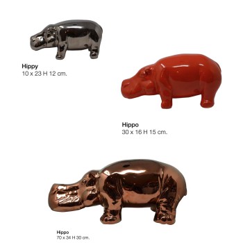 HIPPO sculpture Q451/Q439/Q440