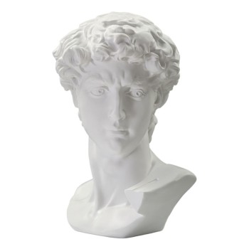 ANTIQUE WHITE HEAD SCULPTURE