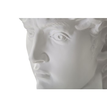 ANTIQUE WHITE HEAD SCULPTURE