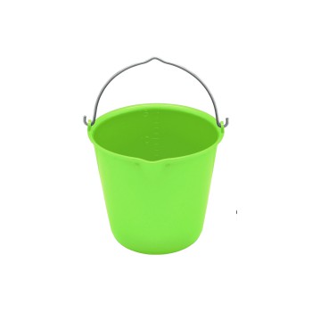 15 LT FLEX PLASTIC BUCKET WITH METAL HANDLE