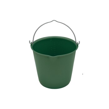 15 LT FLEX PLASTIC BUCKET WITH METAL HANDLE