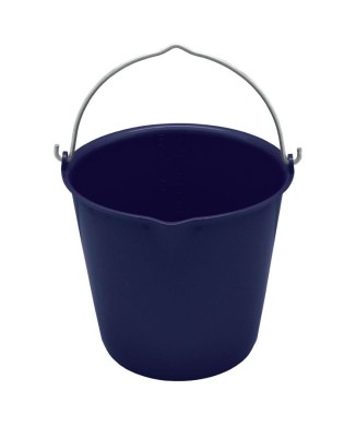 15 LT FLEX PLASTIC BUCKET WITH METAL HANDLE