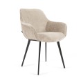 Amira chair in chenille