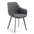 Amira chair in eco-leather PROMO