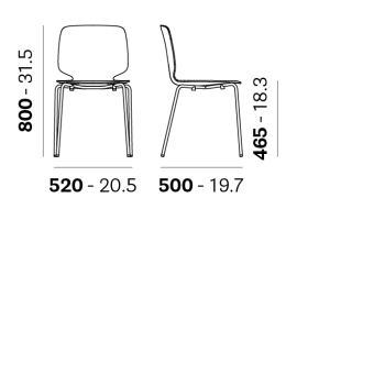 BABILA CHAIR 2730 PEDRALI