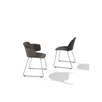 Classy 1083 ET AL sled base chair