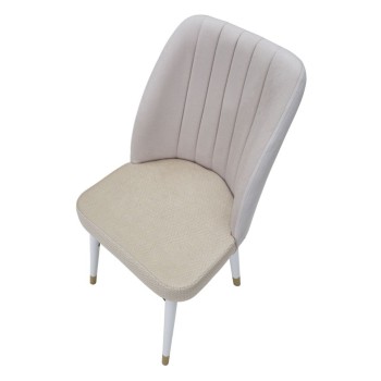 BELLA CREAM CHAIR SET 2PCS