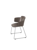 Chair with armrests and sled base CLASSY 1084 ET AL