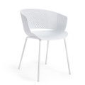 Outdoor chair 100% Yeray white PROMO