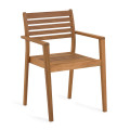 Hanzel outdoor chair in wood PROMO