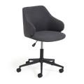 Dark gray Einara desk chair