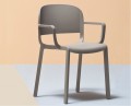 DOME 265-266 CHAIR WITH PEDRAL ARMRESTS