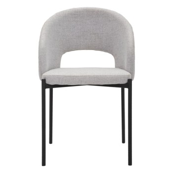 GRAY HELSINKI CHAIR SET 2 PCS