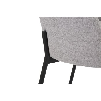 GRAY HELSINKI CHAIR SET 2 PCS