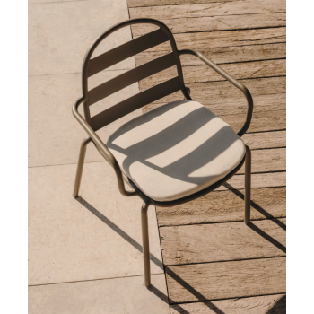 Joncols chair in painted aluminum LA FORMA