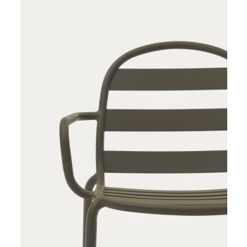 Joncols chair in painted aluminum LA FORMA