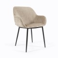 Konna chair in chenille