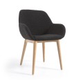 Konna chair in shearling