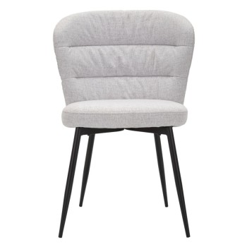 GRAY LOSANNA CHAIR SET OF 2 PCS