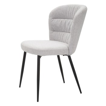 LOSANNA GRAY CHAIR SET OF 2 PCS