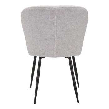 GRAY LOSANNA CHAIR SET OF 2 PCS