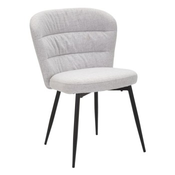 GRAY LOSANNA CHAIR SET OF 2 PCS